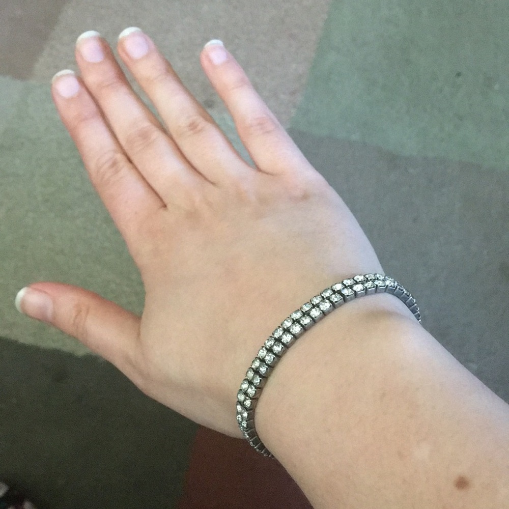 Two Rhinestone Bracelets